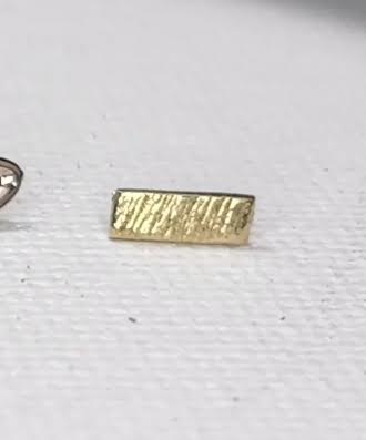 14k Gold Bar Threadless Ends